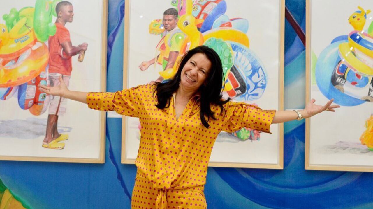 Rosario Heins, artista plástica barranquillera radicada en Francia.