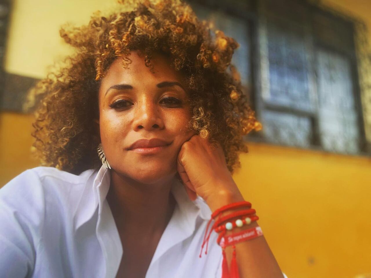 Mabel Lara responde a periodistas que la critican.