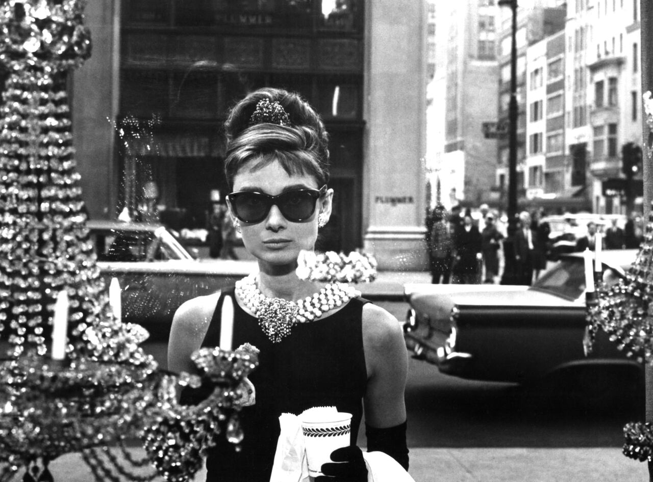 NEW YORK - 1961: Actress Audrey Hepburn poses for a publicity still for the Paramount Pictures film 'Breakfast at Tiffany's' in 1961 in New York City, New York. (Photo by Donaldson Collection/Michael Ochs Archives/Getty Images)