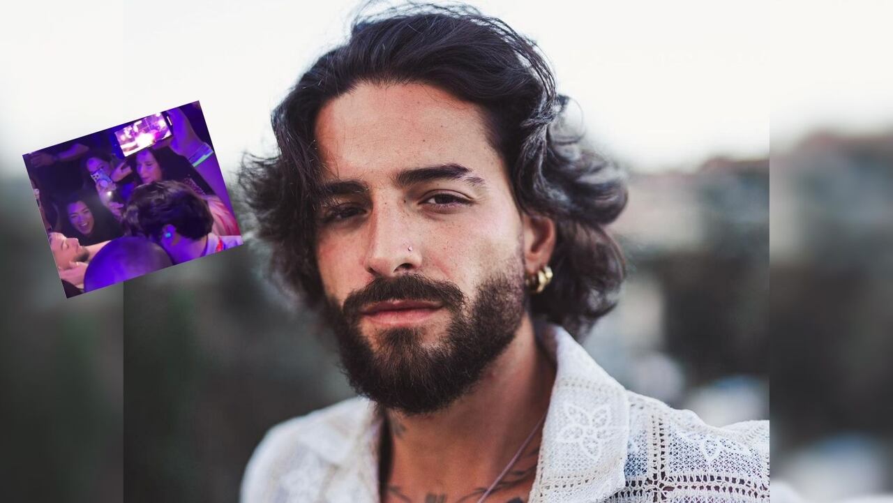 Dura reacción de Maluma con fanática que lo intentó besar a la fuerza