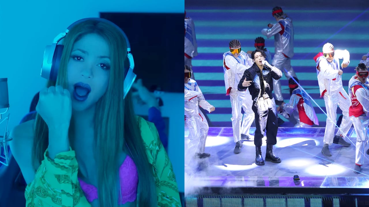 ¿Shakira podría destronar a BTS en YouTube?