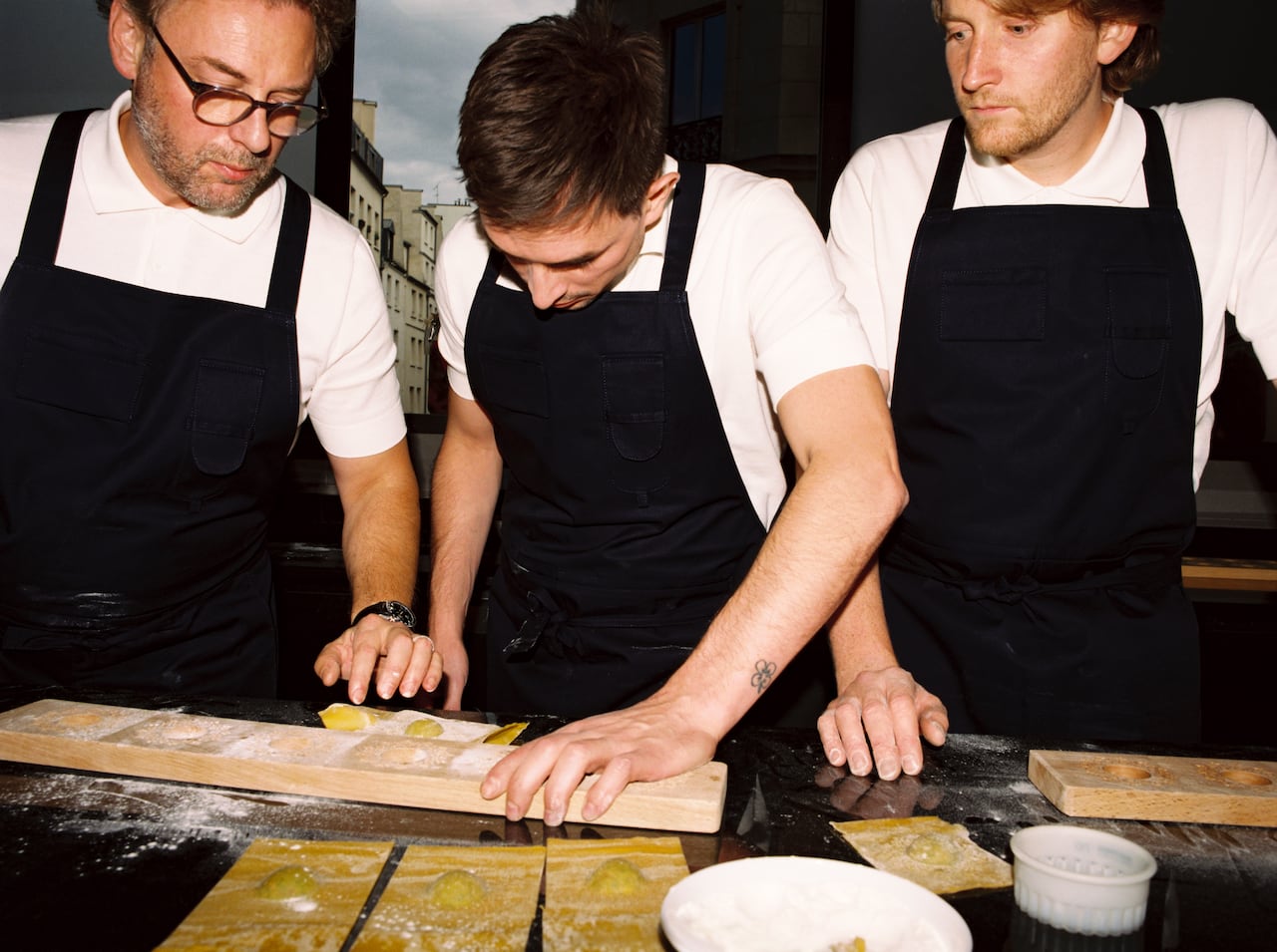 Los chefs Leonardo
Zambrino y la pastelera Zoe Zhou, talentos detrás del nuevo Le Café LV, enriquecen la Louis
Vuitton Culinary Community con su experiencia