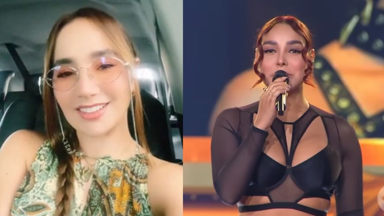 Paola Jara llamó la atención por su reacción tras escuchar a su imitadora de 'Yo me llamo'