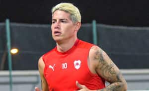 El colombiano regresó a entrenamientos con AL-Rayyan.