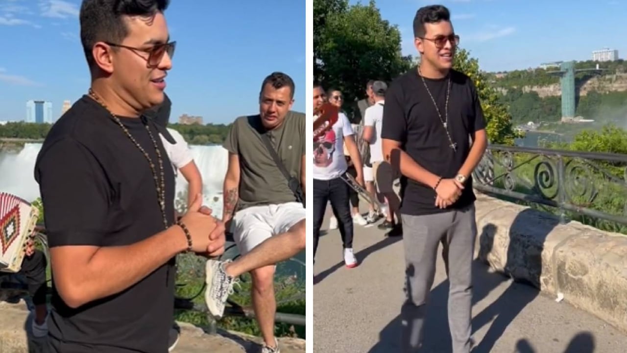 El cantante de música popular publicó el curioso momento en redes sociales. Foto: TikTok @yeison_jimenez.