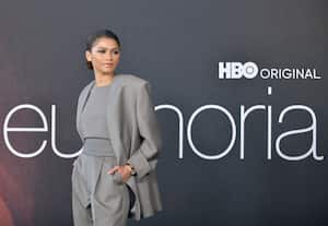 LOS ANGELES, CALIFORNIA - APRIL 20: Zendaya attends the HBO Max FYC event for "Euphoria" at Academy Museum of Motion Pictures on April 20, 2022 in Los Angeles, California. (Photo by Rodin Eckenroth/FilmMagic)