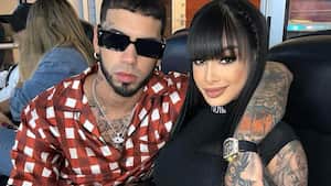 Anuel AA y Yailin