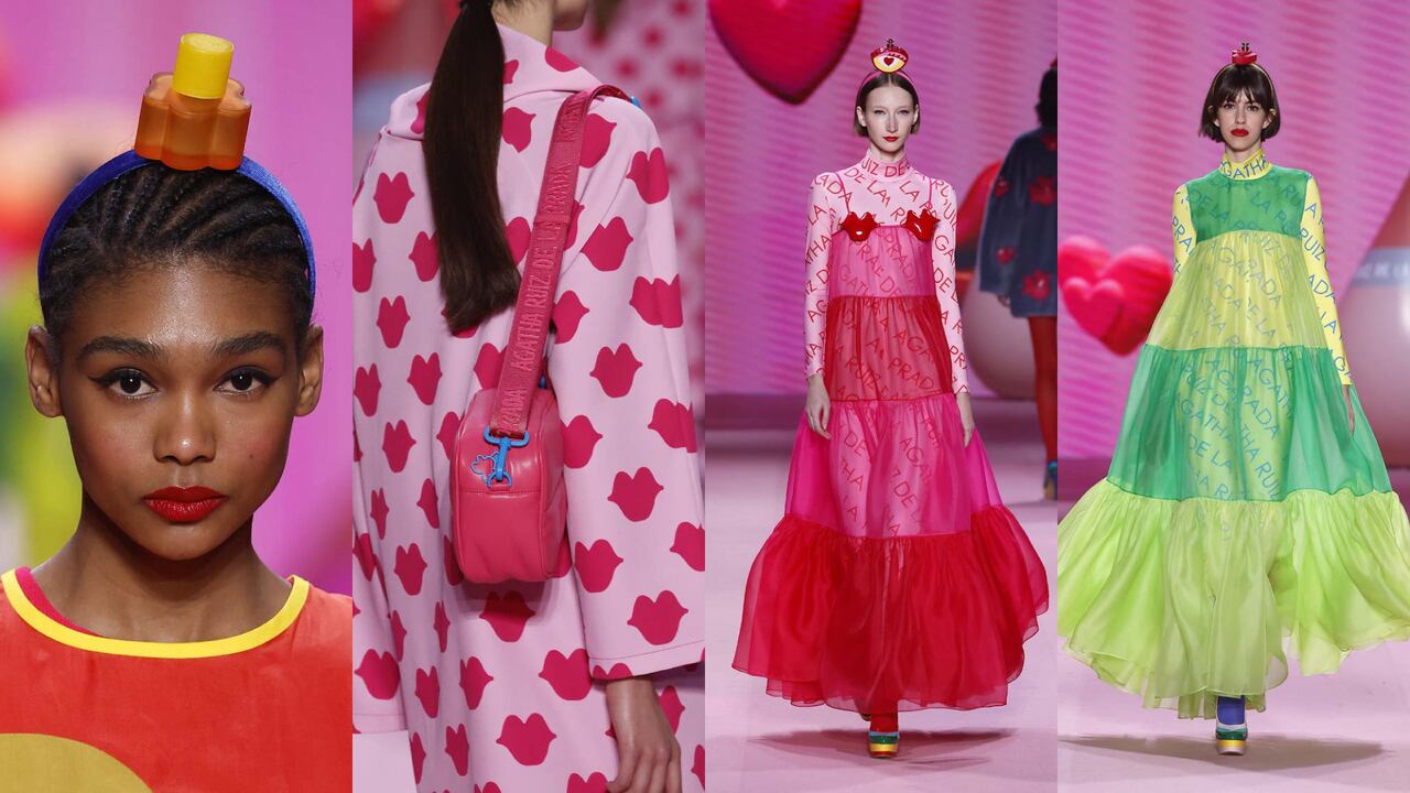 Desfile otoño-invierno 23-24 Ágatha Ruiz de la Prada, Mercedes-Benz Fashion Week