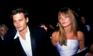 Johnny Depp and Kate Moss (Photo by Barry King/WireImage)