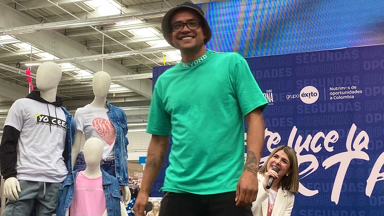 Pospenado desfila colección para Colombiamoda en iniciativa de Johana Bahamón #TeLuceLaLibertad