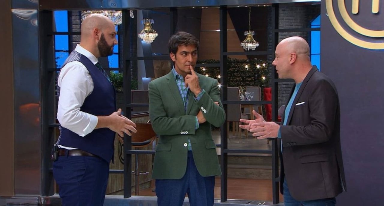 Jorge Rausch, Nicolás de Zubiría, Christopher Carpentier. Instagram @masterchefcelebrityco