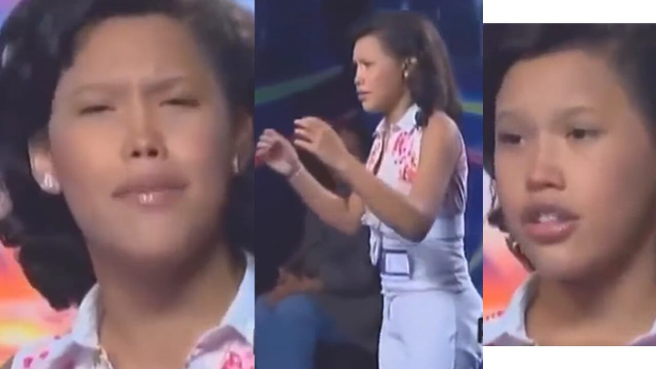 Así lucía Ana del Castillo cuando se presentó en el 'Factor XS'.