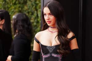 LAS VEGAS, NEVADA - APRIL 03: Olivia Rodrigo attends the 64th Annual GRAMMY Awards at MGM Grand Garden Arena on April 03, 2022 in Las Vegas, Nevada. (Photo by Jeff Kravitz/FilmMagic)
