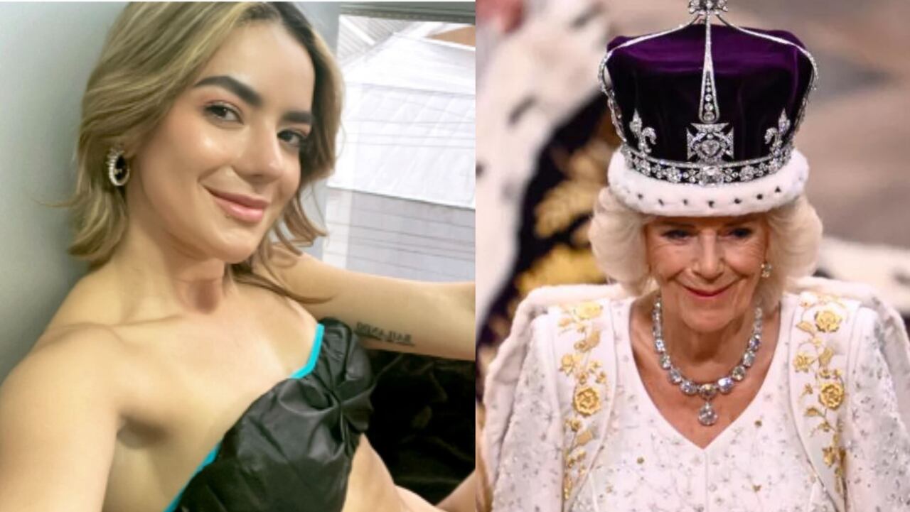 Elianis Garrido fue una de las famosas colombianas que se refirió a la coronación de Camila Parker.