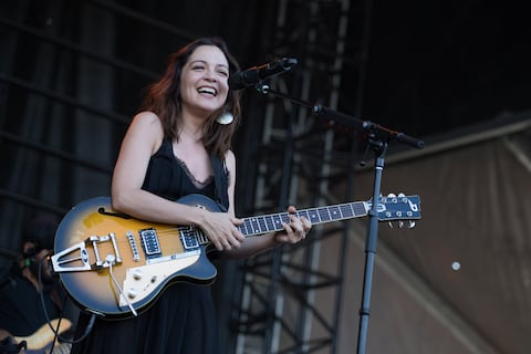 Natalia Lafourcade en concierto.
