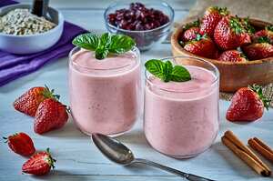 Este batido contiene propiedades que ayudarán al cuerpo a aumentar la masa muscular.