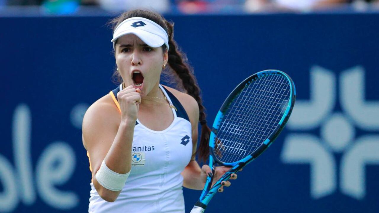 Camila Osorio quedó subcampeona del WTA 250 de Monterrey
