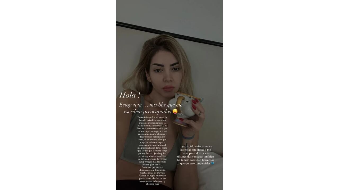 "Nunca lo sabes todo": Dani Duke se sinceró sobre el motivo de su ausencia en redes sociales