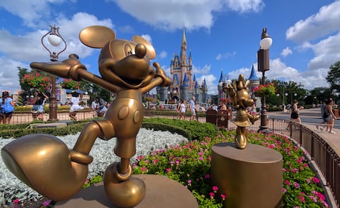 Este es el parque temático más famoso del mundo, y cuna de lo que hoy es el complejo turístico de Walt Disney.