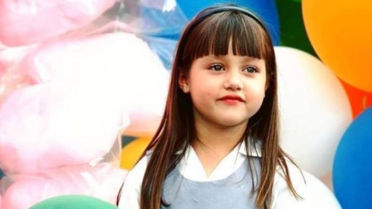 Andrea Lagunés cuando protagonizó "Gotita de amor" en 1998.