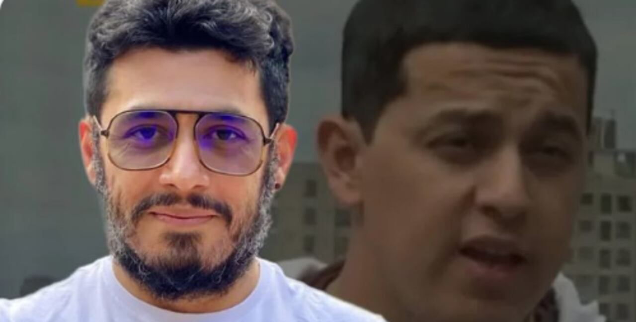 Santiago Alarcón y su supuesto hijo