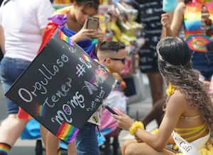 Cali:  XVIII  gran  marcha  LGBTI+ en la ciudad de Cali.