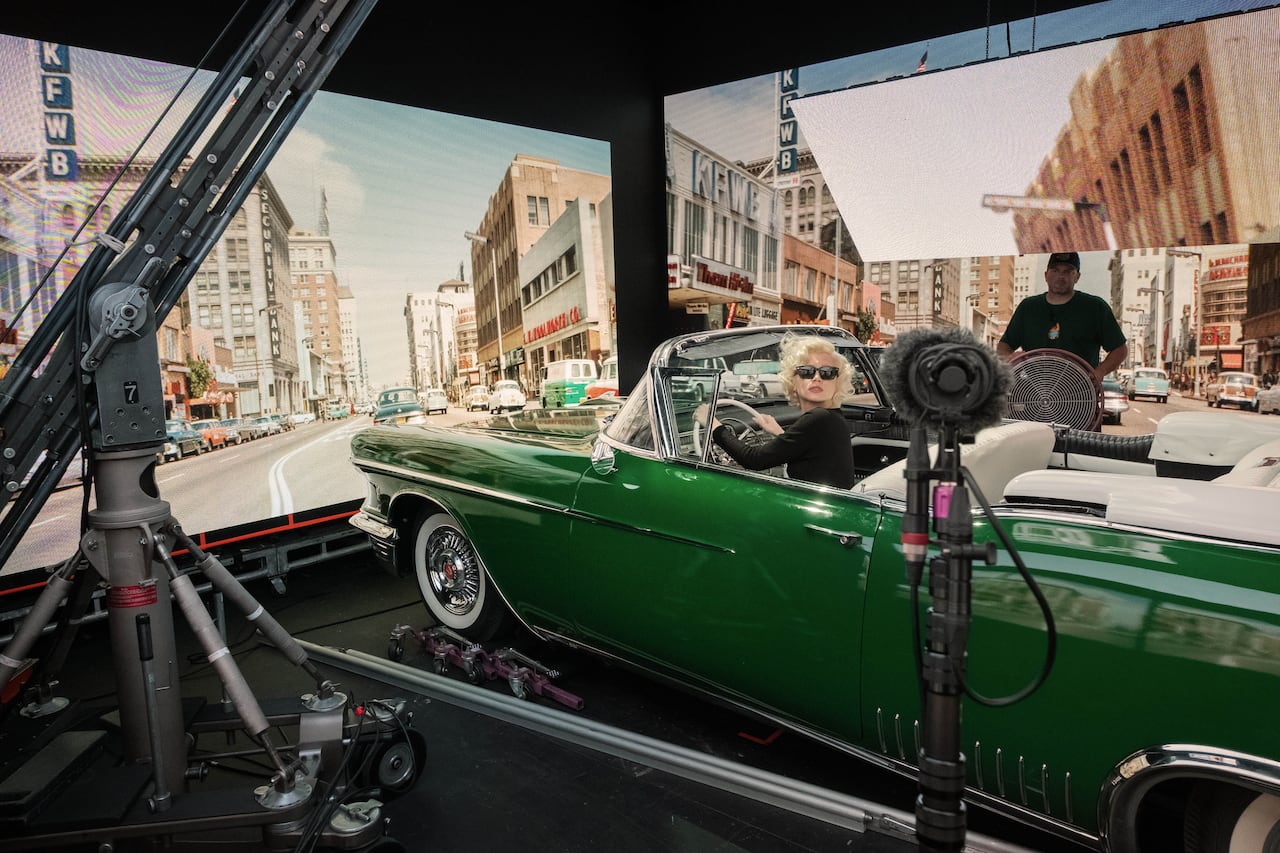 Blonde. Ana de Armas as Marilyn Monroe. Cr. Netflix © 2022