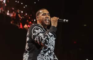 MIAMI, FL - APRIL 23:  Don Omar performs at Miami Bash 2017 at American Airlines Arena on April 23, 2017 in Miami, Florida.  (Photo by John Parra/Getty Images)