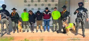 Los capturados son: Nancy Teresa
González de Barberi, Diego Mauricio Rodríguez Giraldo, y Jhon Camilo Aguilar Jaramillo.