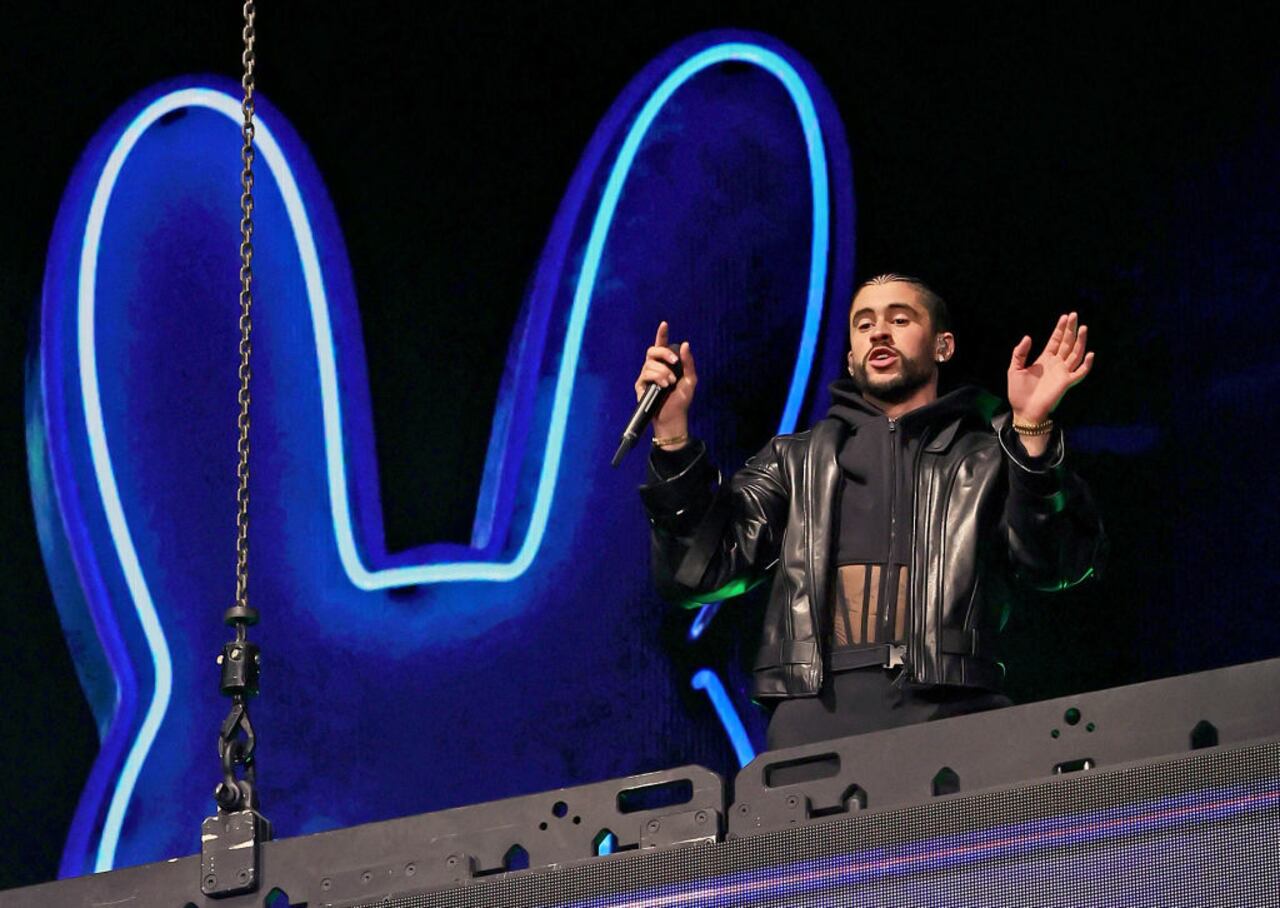Bad Bunny en Coachella en 2023. (Photo by Michael Loccisano/Getty Images for Coachella).