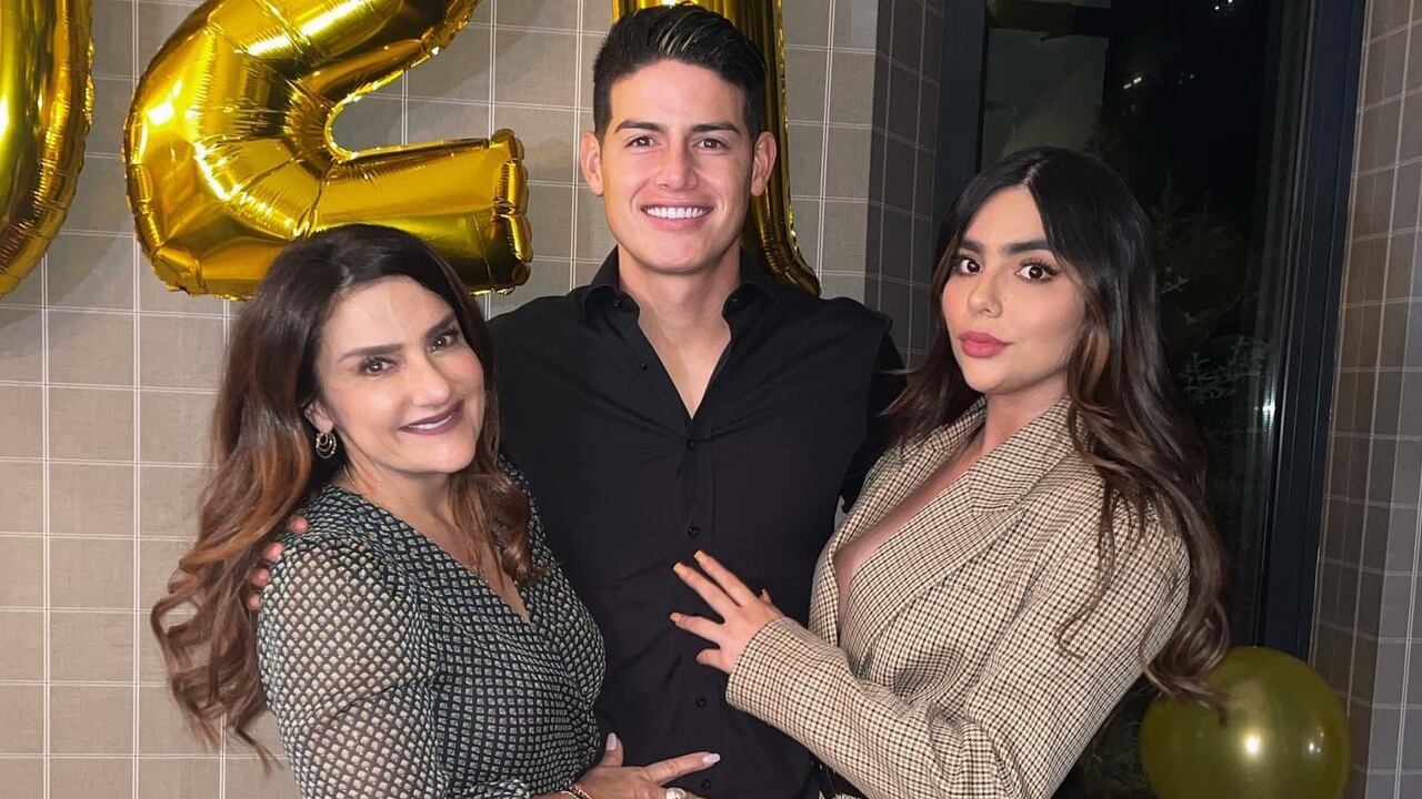 Juana Valentina y James Rodríguez