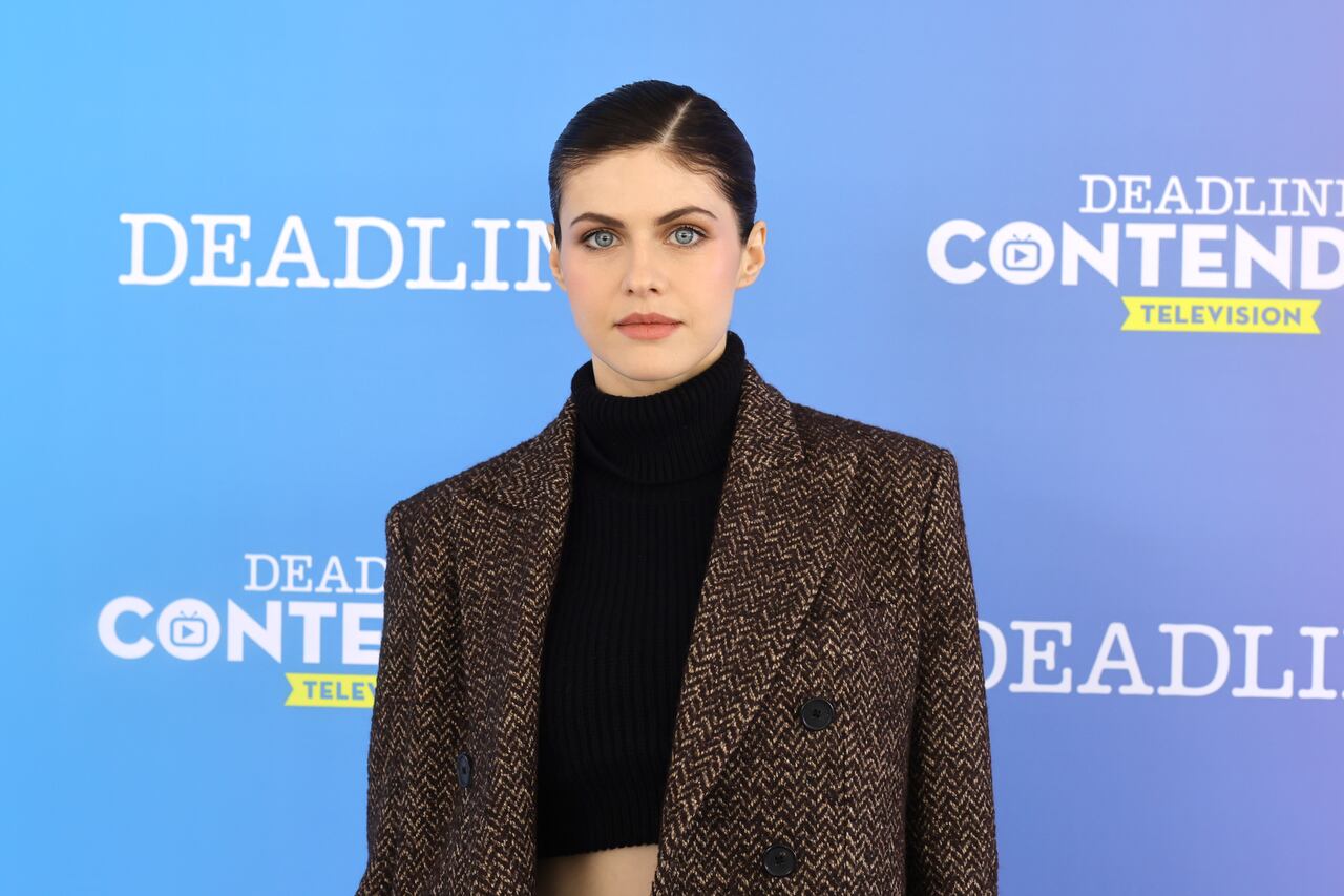 Alexandra Daddario en el lanzamiento de su nuevo proyecto.
