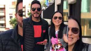 Marcelo Cezán y Michelle Gutty