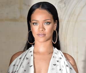 PARIS, FRANCE - SEPTEMBER 30: Rihanna attends the Christian Dior show of the Paris Fashion Week Womenswear Spring/Summer 2017 on September 30, 2016 in Paris, France. (Photo by Pascal Le Segretain/Getty Images for Dior)