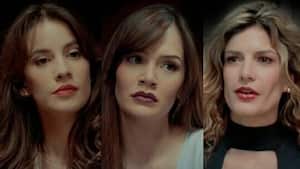 Laura Londoño, Lina Tejeiro y Mabel moreno, actrices de 'La ley del corazón'