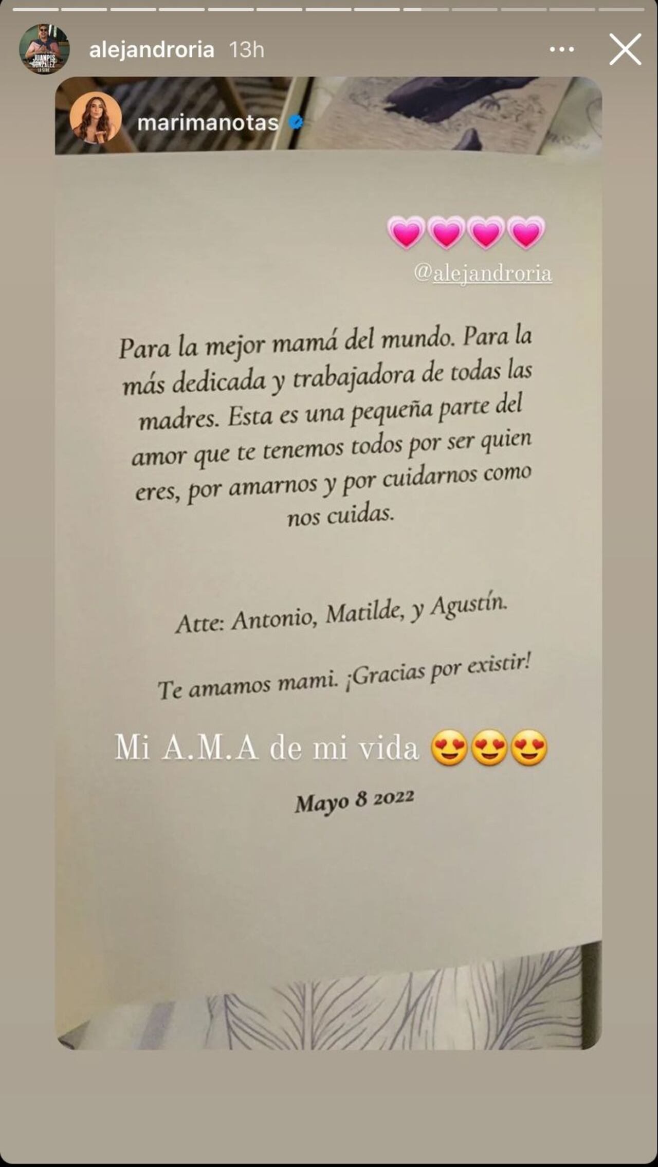 Alejandro Riaño y Mari Manotas