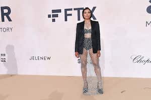 Kat Graham en in evento del Festival de Cine de Cannes.