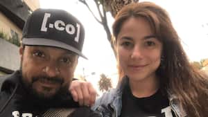 Juliette Pardau y Julián Román