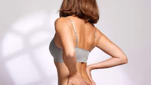 Mujer en ropa interior