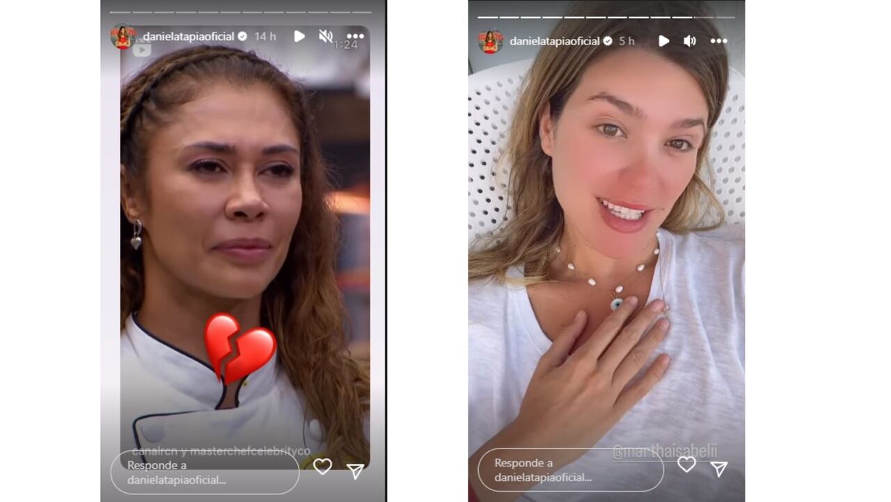 Daniela Tapia confesó si todavía se habla o no con Martha Isabel Bolaños tras su traición en 'MasterChef'