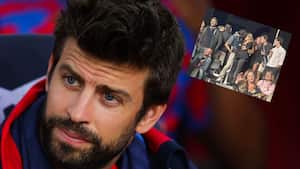 Gerard Piqué fue captado con su nueva novia en un concierto a las afueras de Barcelona.