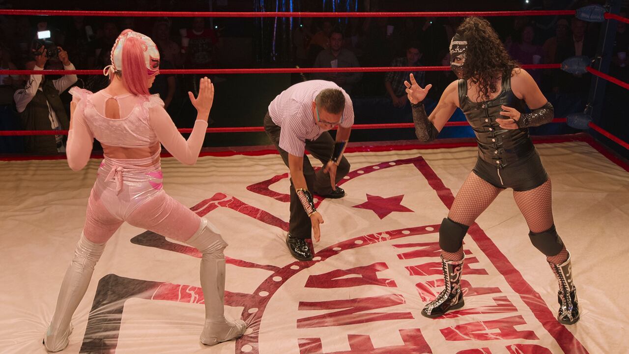 Caraly Sánchez en Contra Las Cuerdas Temporada 1. Cr Brenda Islas/Netflix ©2022