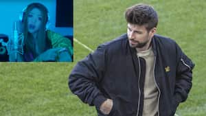 A Gerard Piqué le recordaron la Music Sessions #53 en su propio evento.