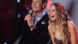 Laura Acuña e Iván Lalinde en 'La Voz' del Canal Caracol