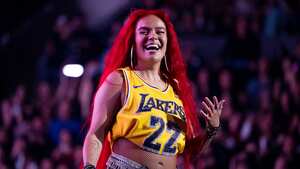 LOS ANGELES, CALIFORNIA - JANUARY 22: Singer Karol G performs onstage at Calibash Latin Music Festival at Crypto.com Arena on January 22, 2023 in Los Angeles, California. (Photo by Scott Dudelson/Getty Images)