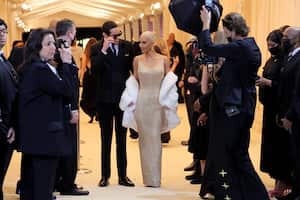 Kim Kardashian lució el histórico vestido de Marilyn Monroe el pasado mes de mayo en la Met Gala 2022
