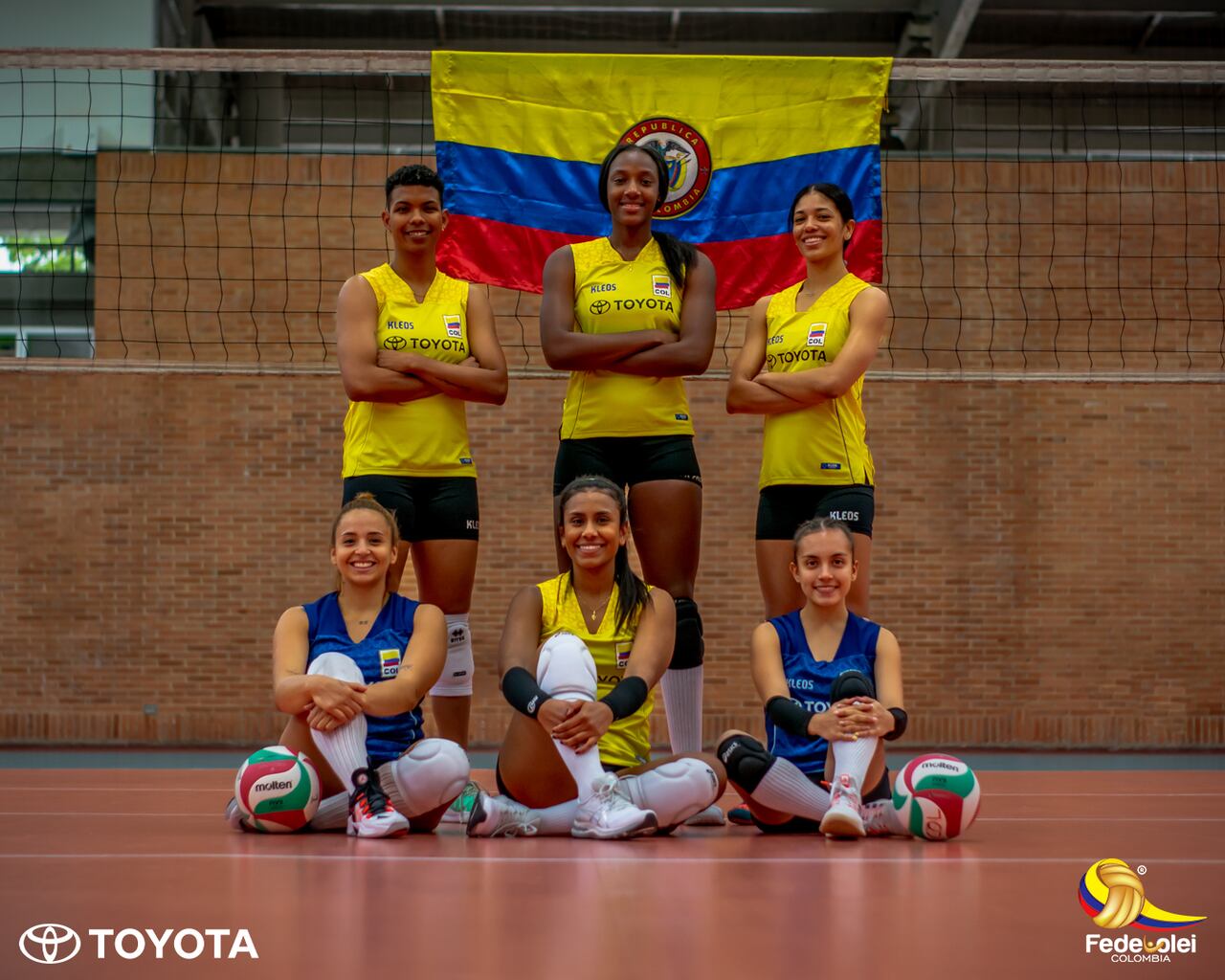 Selección Femenina de Voleibol.