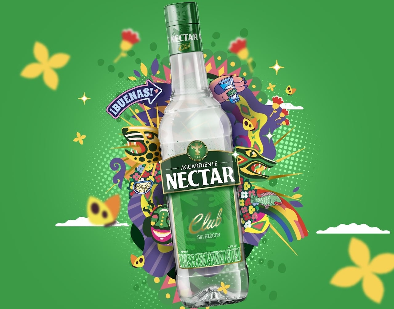 Aguardiente Néctar Campaña "Orgullosos de lo que somos"