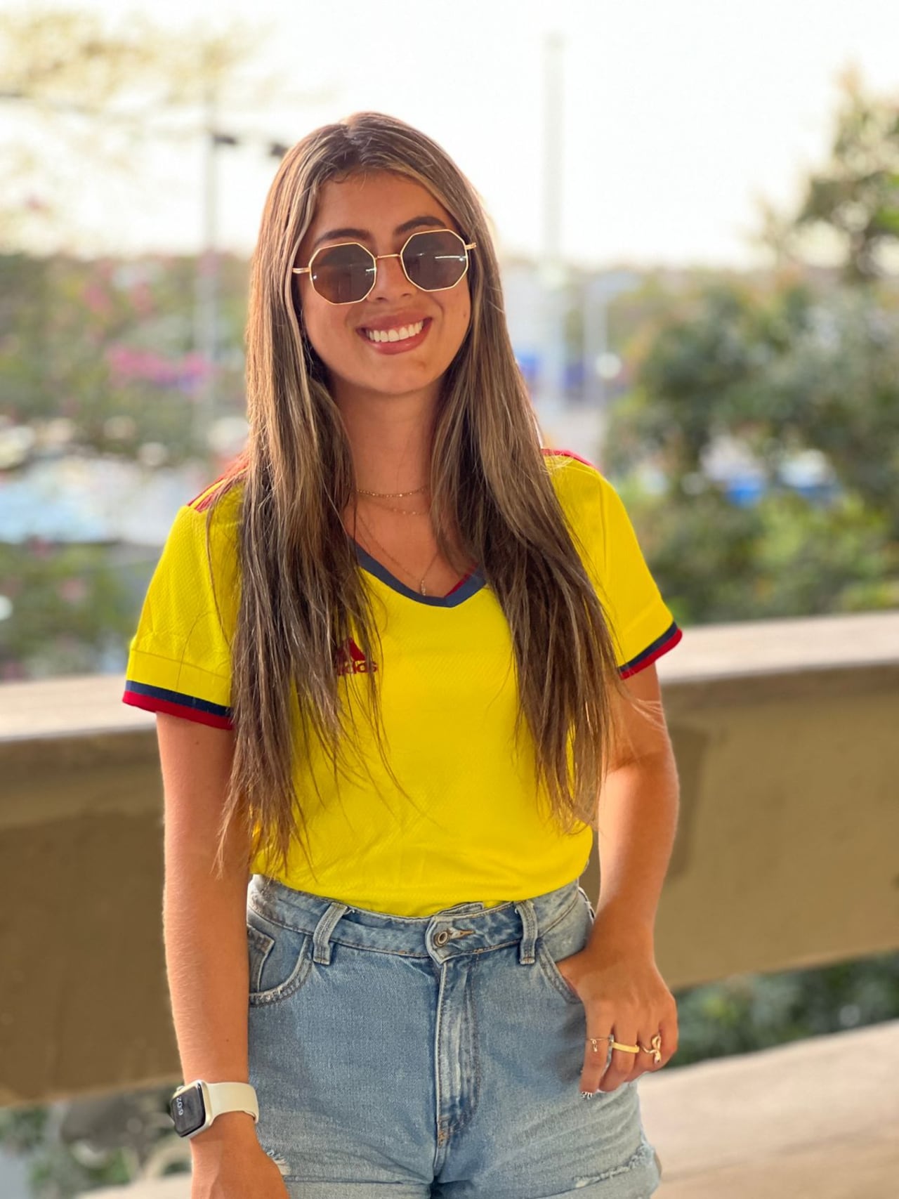 Hincha de la Selección Colombia.