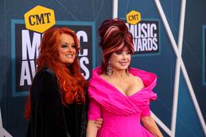 NASHVILLE, TENNESSEE - APRIL 11: Wynonna Judd and Naomi Judd of The Judds attend the 2022 CMT Music Awards at Nashville Municipal Auditorium on April 11, 2022 in Nashville, Tennessee. (Photo by Jason Kempin/Getty Images for CMT)